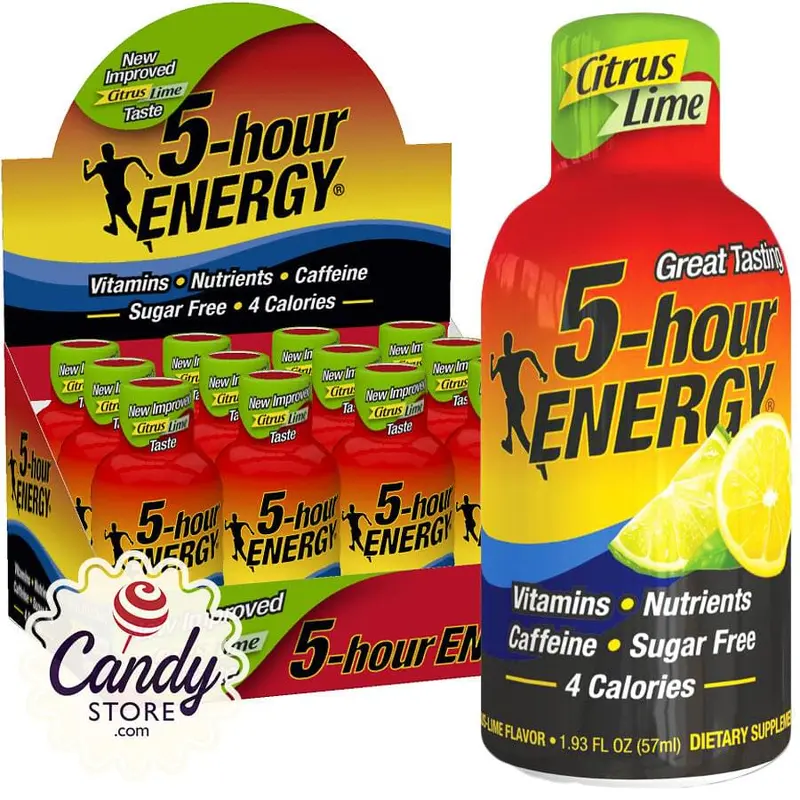5-Hour Energy Citrus Lemon Lime - 12ct