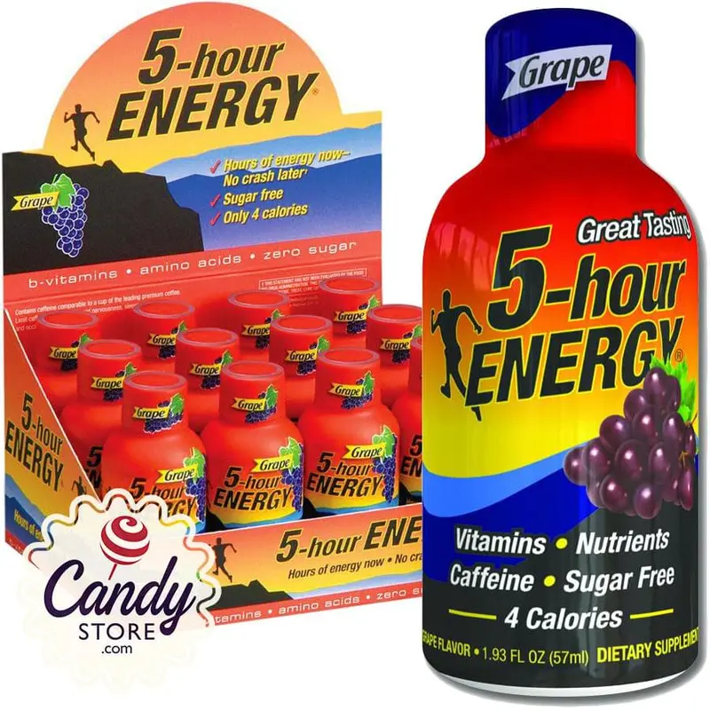 5-Hour Energy Grape - 12ct
