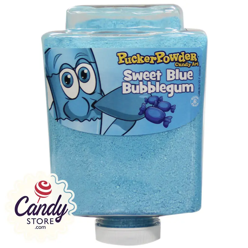 Blue Bubblegum Pucker Powder Candy Art - 9oz Bottle