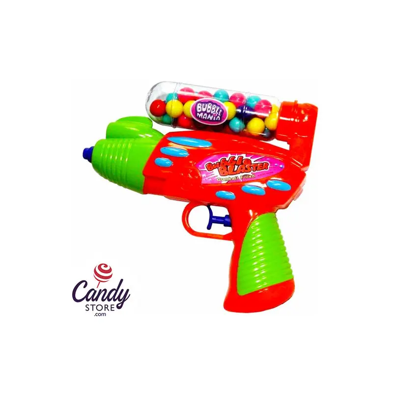 Bubble Blaster Bubblegum Filled Squirt Gun - 6ct