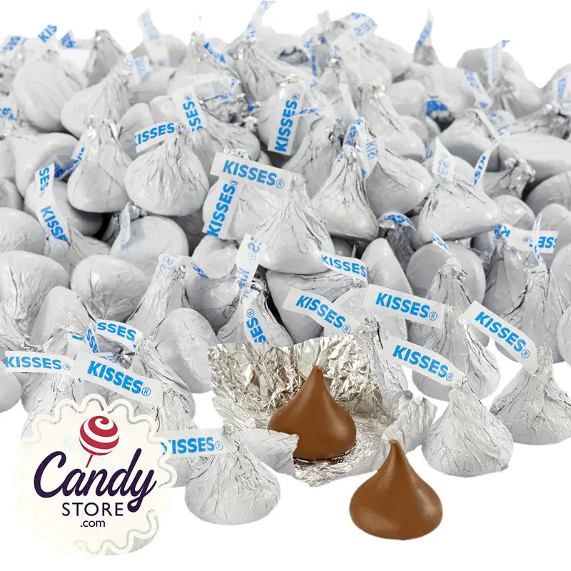 White Hershey Kisses - 4.17lb Bulk