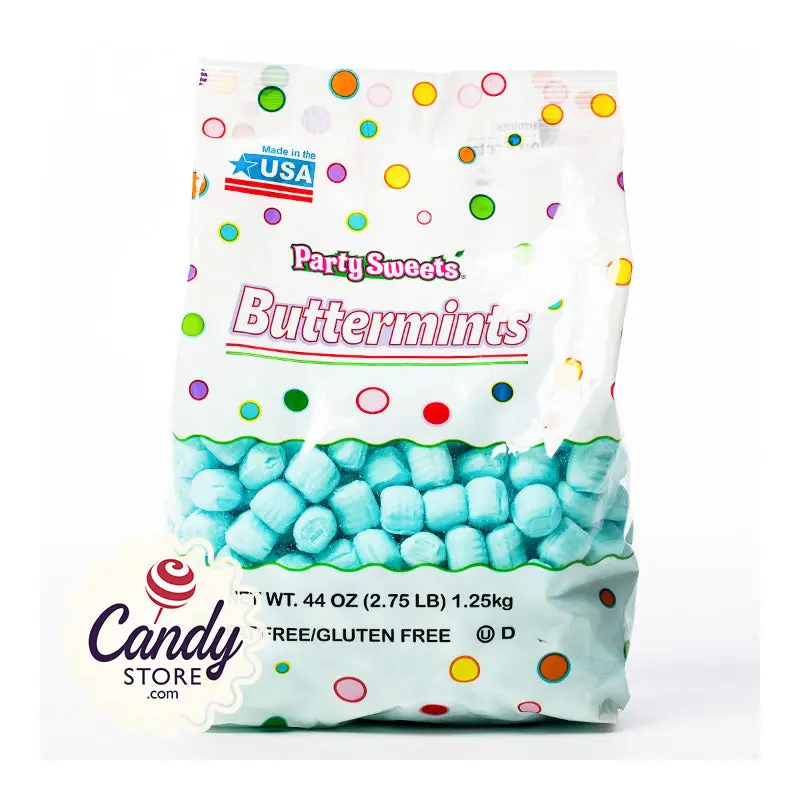 Blue Buttermint Creams - 2.75lb Bulk