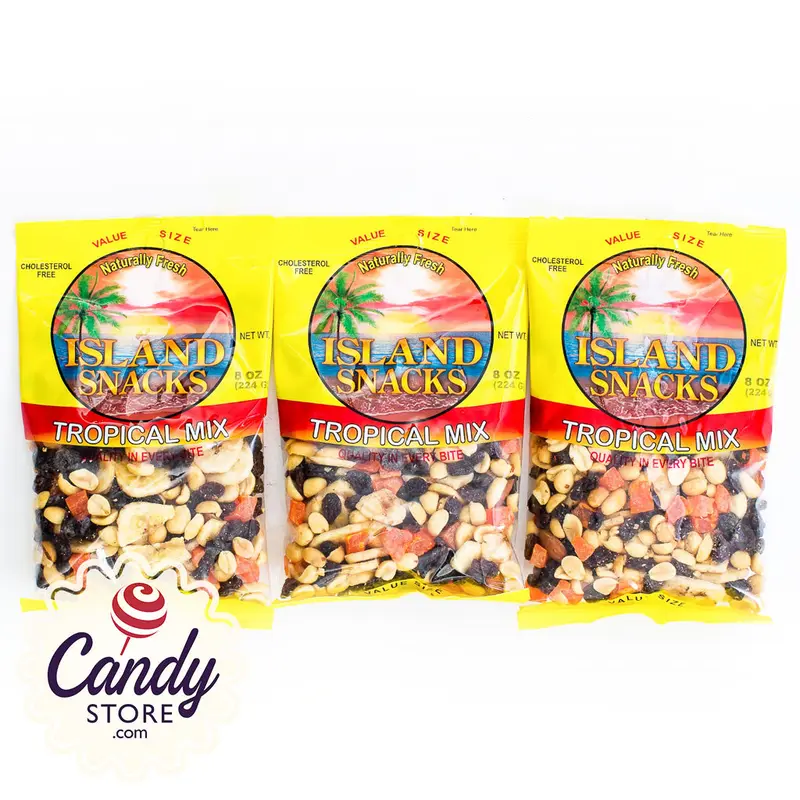 Tropical Mix Island Snacks - 6ct Bags