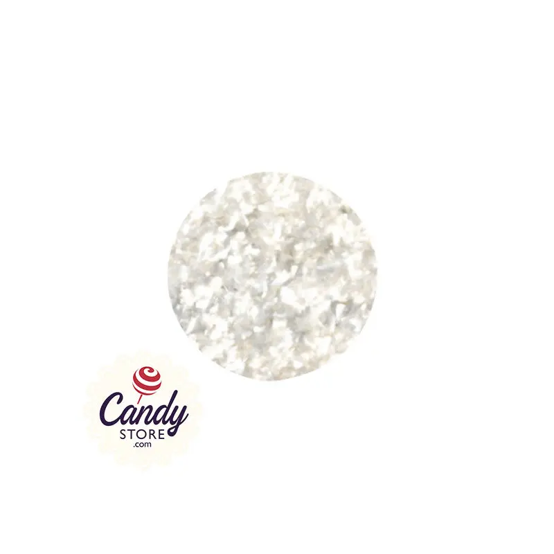 White Edible Glitter - 4oz