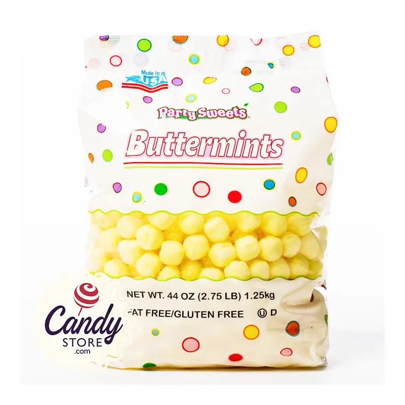 Yellow Buttermint Creams - 2.75lb Bulk