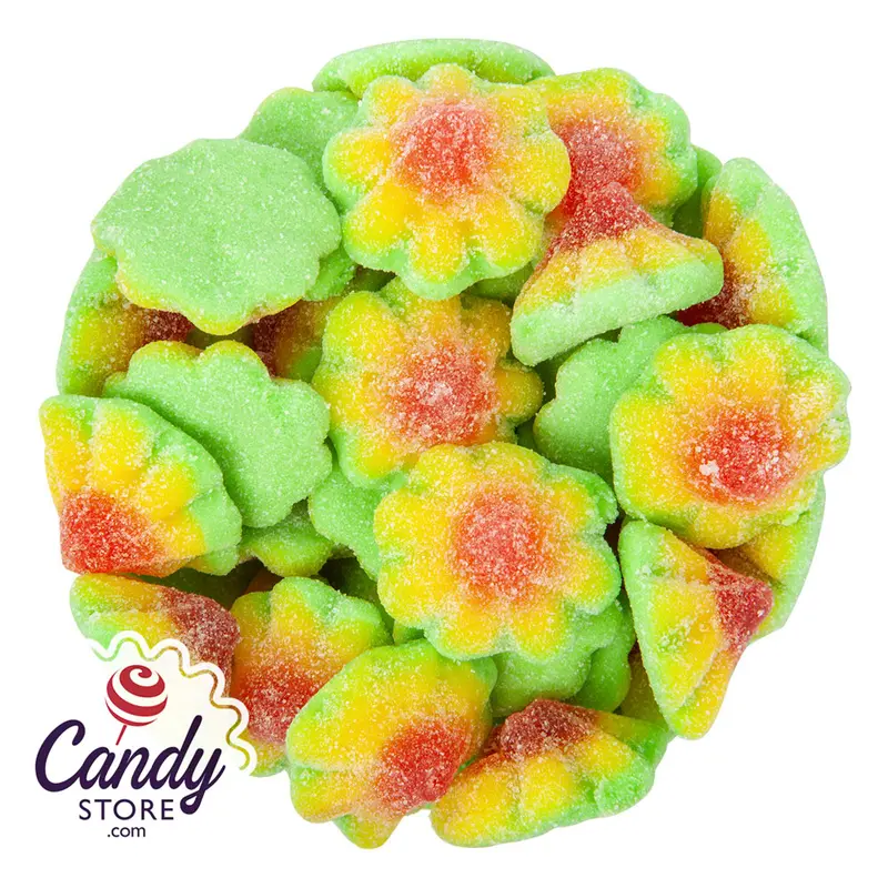 Vidal Sour Gummy Flowers - 2.2lb