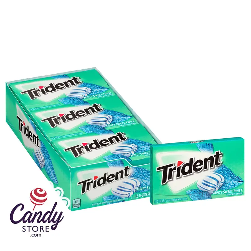 Trident Minty Sweet Gum - 12ct