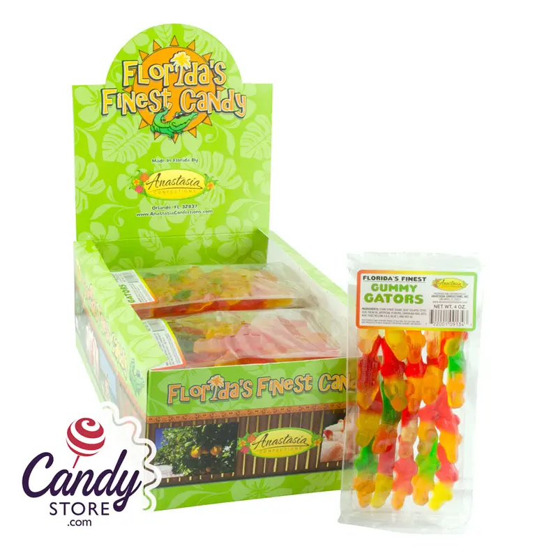 Anastasia Gummy Gators 4oz - 15ct