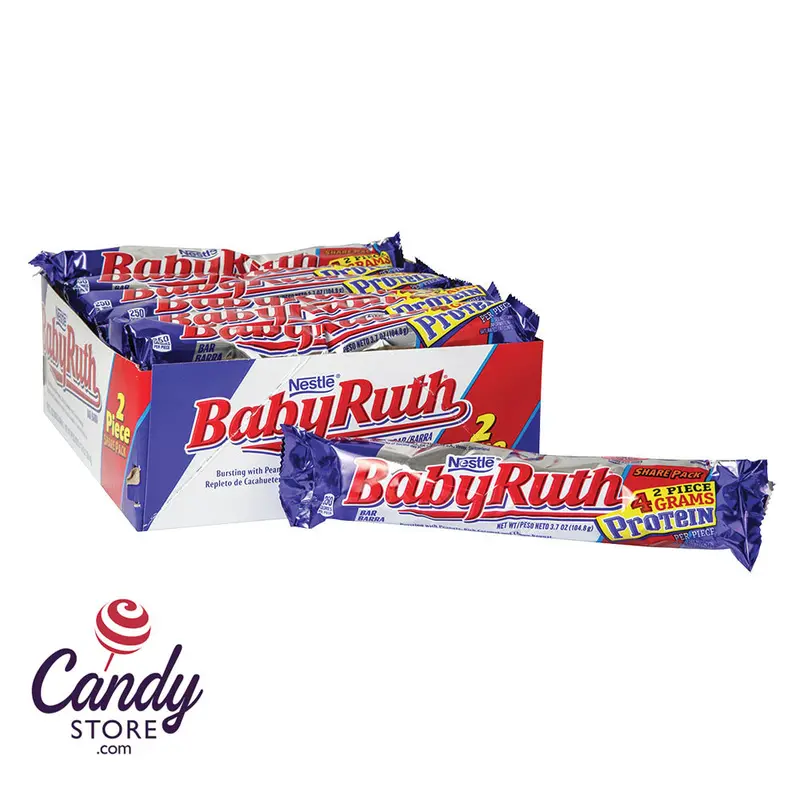 Baby Ruth Share Pack 3.7oz Bar - 18ct