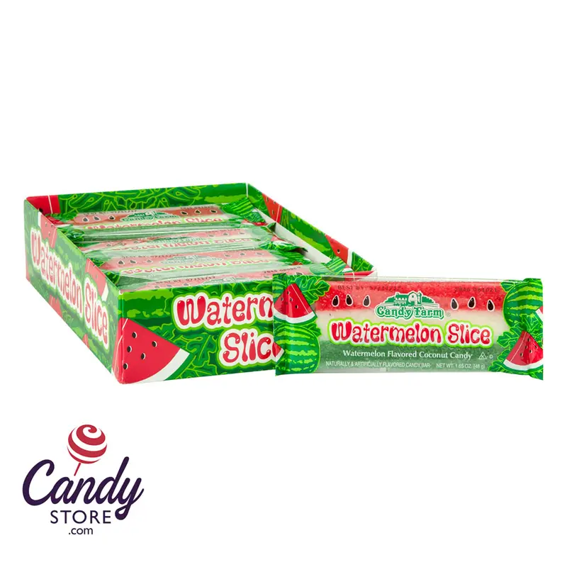 Watermelon Slice Coconut 1.65oz Bar - 24ct