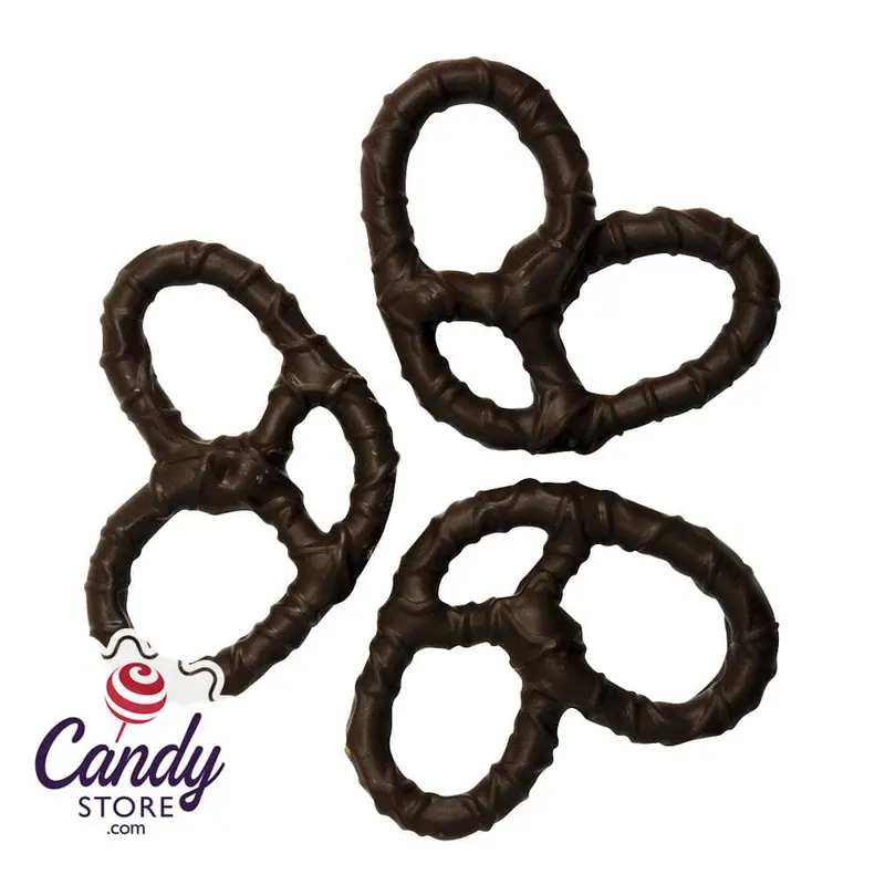 3-Ring Dark Chocolate Pretzel - 7lb