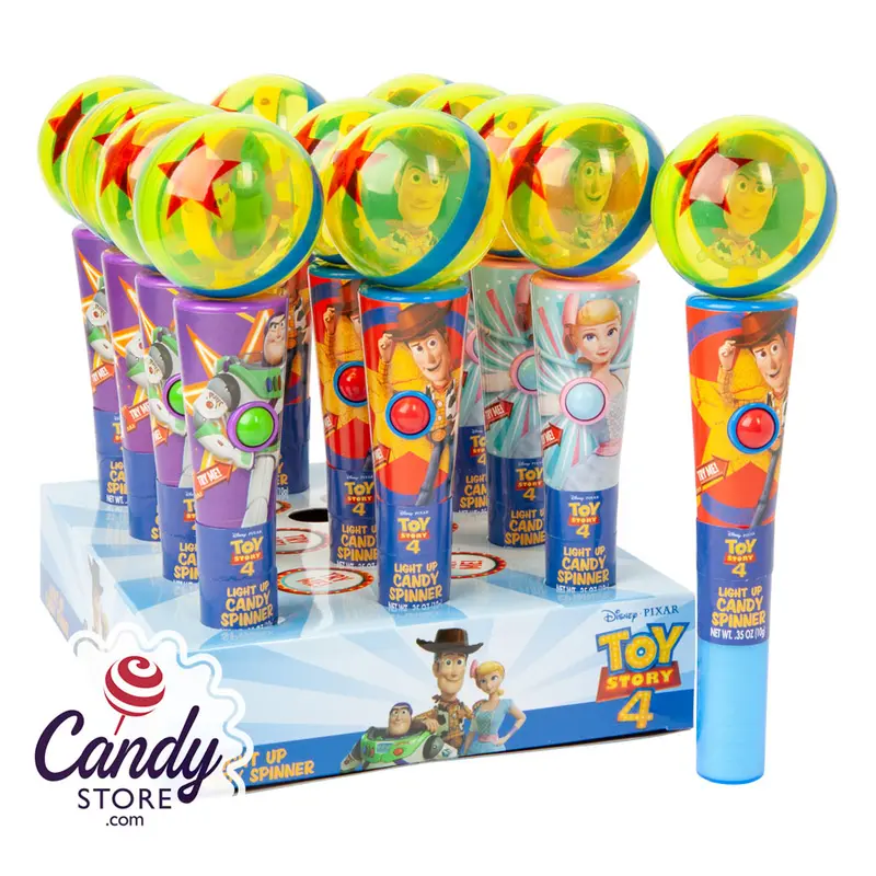 Toy Story 4 Light Up Spinner 0.35oz - 12ct