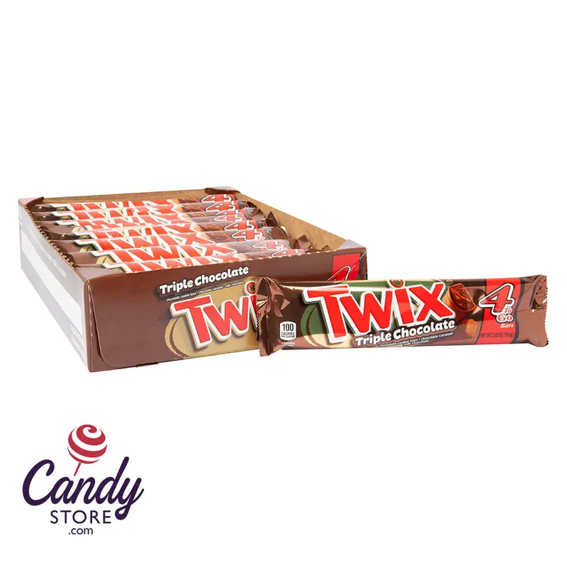 Twix Triple Chocolate Share 2.82oz - 18ct
