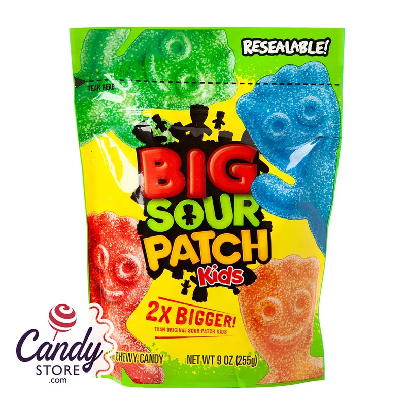 Big Sour Patch Kids 2x Bigger Pieces - 12ct