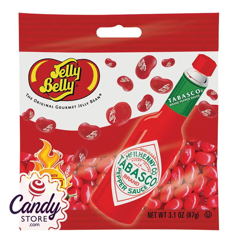 Tabasco Jelly Belly Jelly Beans 3.1oz Bag - 12ct