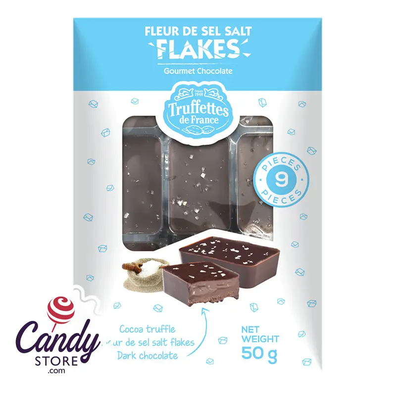 Truffettes De France Fleur D Sea Salt Flakes 1.76oz Bag - 12ct