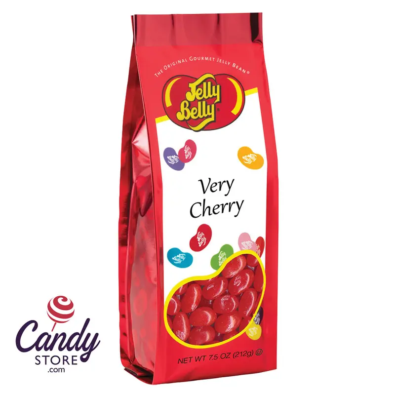 Very Cherry Jelly Belly Jelly Beans 7.5oz Gift Bag - 12ct