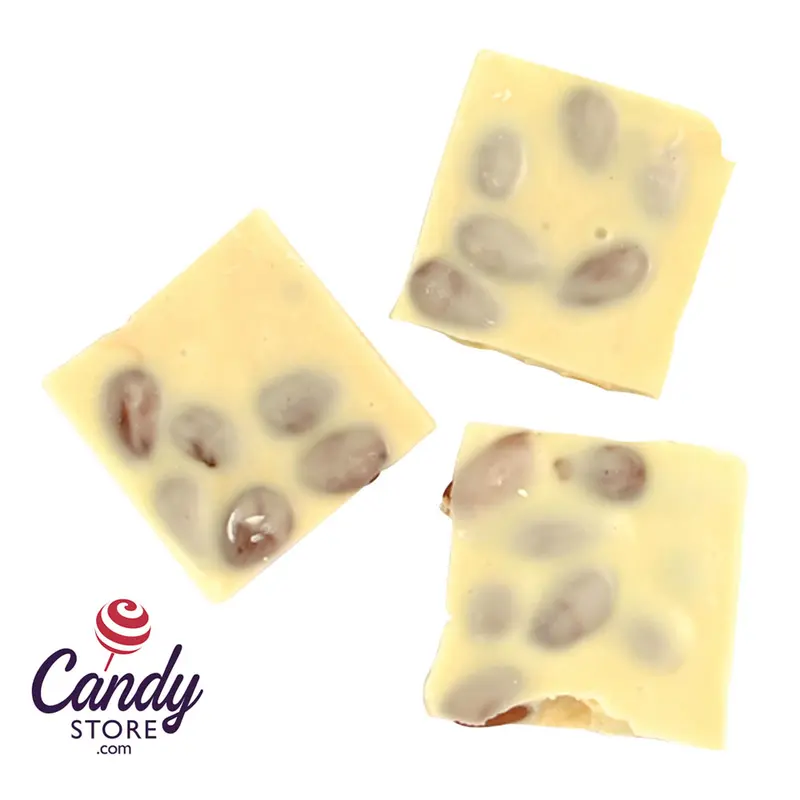 White Chocolate Almond Bark Asher's - 6lb