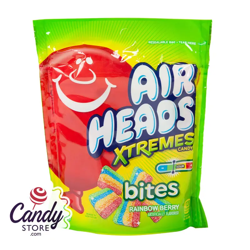 Airheads Extreme Bites 9oz Pouch - 12ct