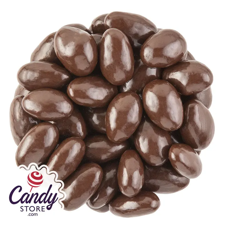 Belgian Dark Chocolate Almonds - 10lb Bulk