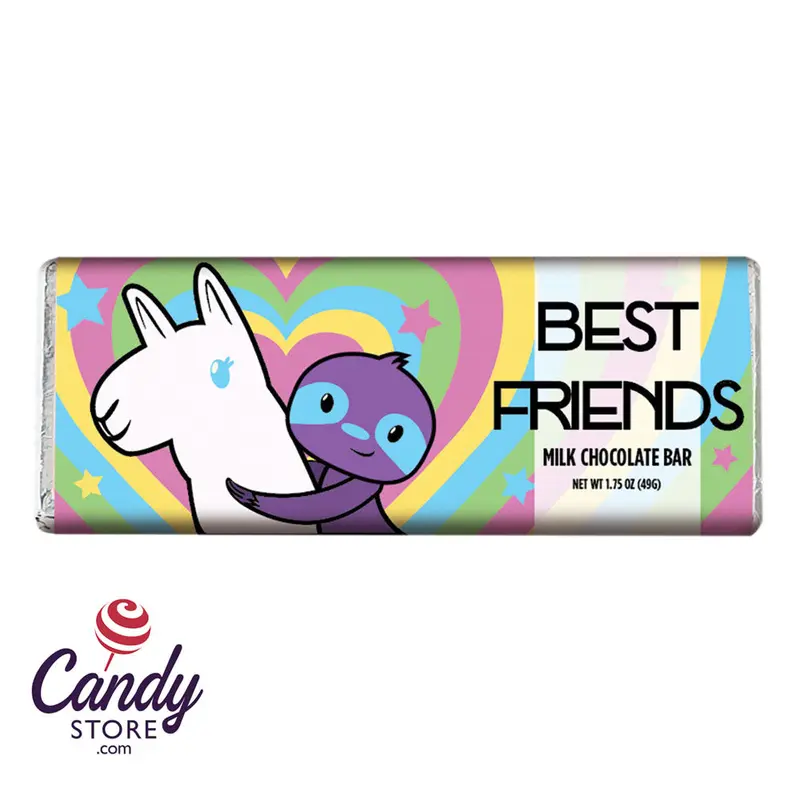 Best Friends Milk Chocolate 1.75oz Bar - 24ct