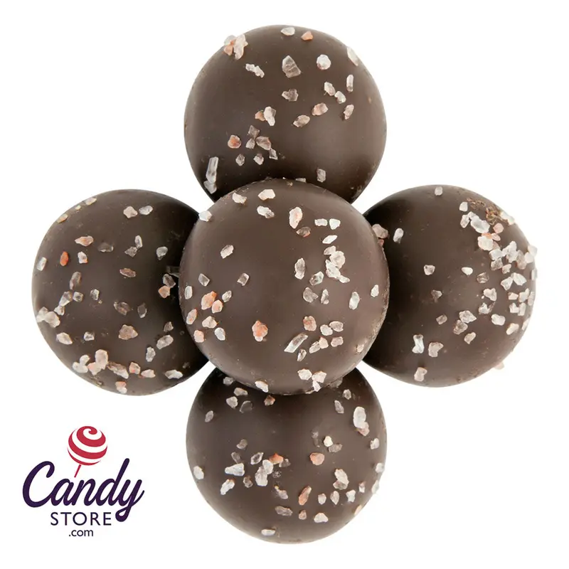 Bite Size Sea Salt Caramel Truffles Birnn Dark Chocolate - 5lb