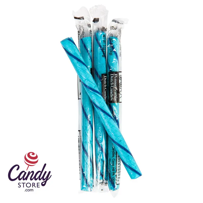 Blueberry Thin Stick Candy Pennsylvania Dutch - 80ct