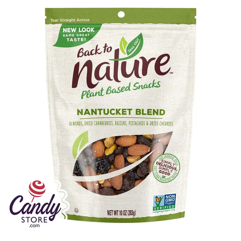 Back To Nature Nantucket Blend Trail Mix 10oz Pouch - 9ct