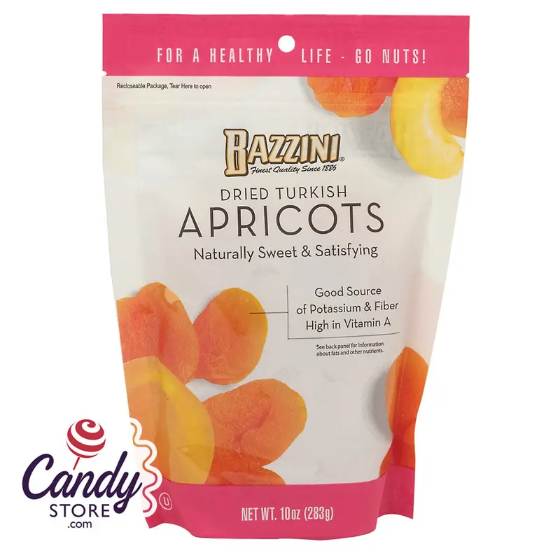 Bazzini Dried Turkish Apricots 10oz Pouch - 8ct