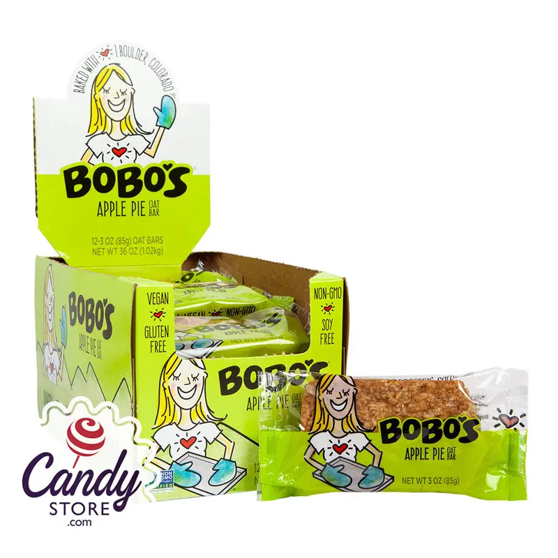 Bobo's Apple Pie Oat Bar 3oz - 12ct
