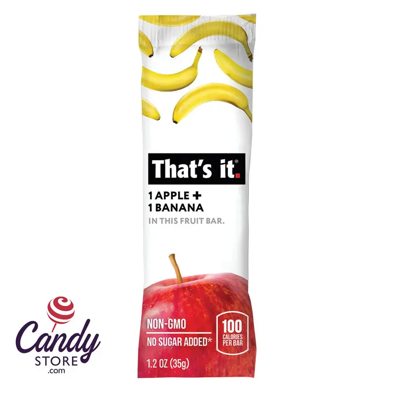 That's It Apple Banana Fruit Bar 1.2oz - 12ct