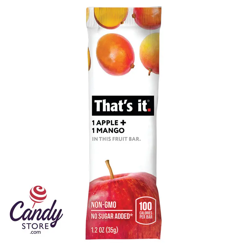 That's It Apple Mango Fruit Bar 1.2oz - 12ct