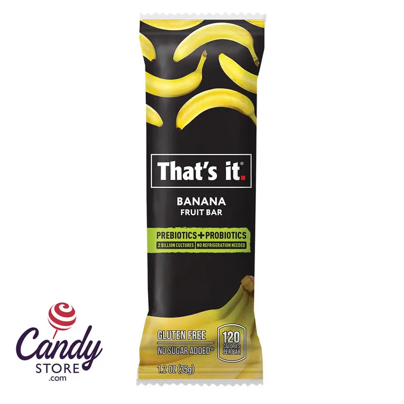 That's It Banana Probiotc Bar 1.2oz - 12ct