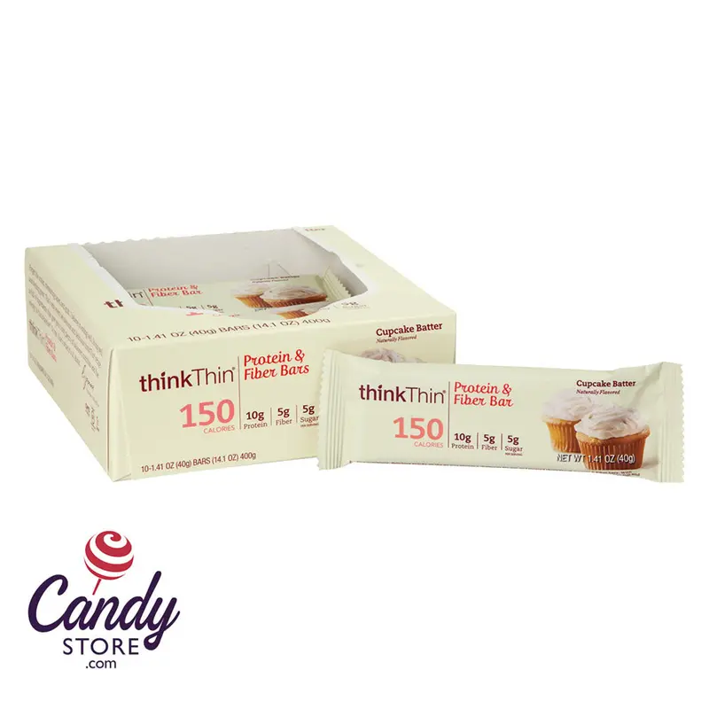 Think Thin Cupcake Batter Protein Bar 1.41oz - 10ct