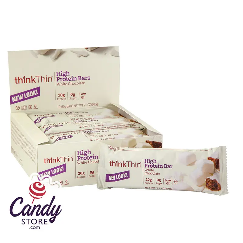 Think Thin White Chocolate Protein Bar 2.1oz - 10ct