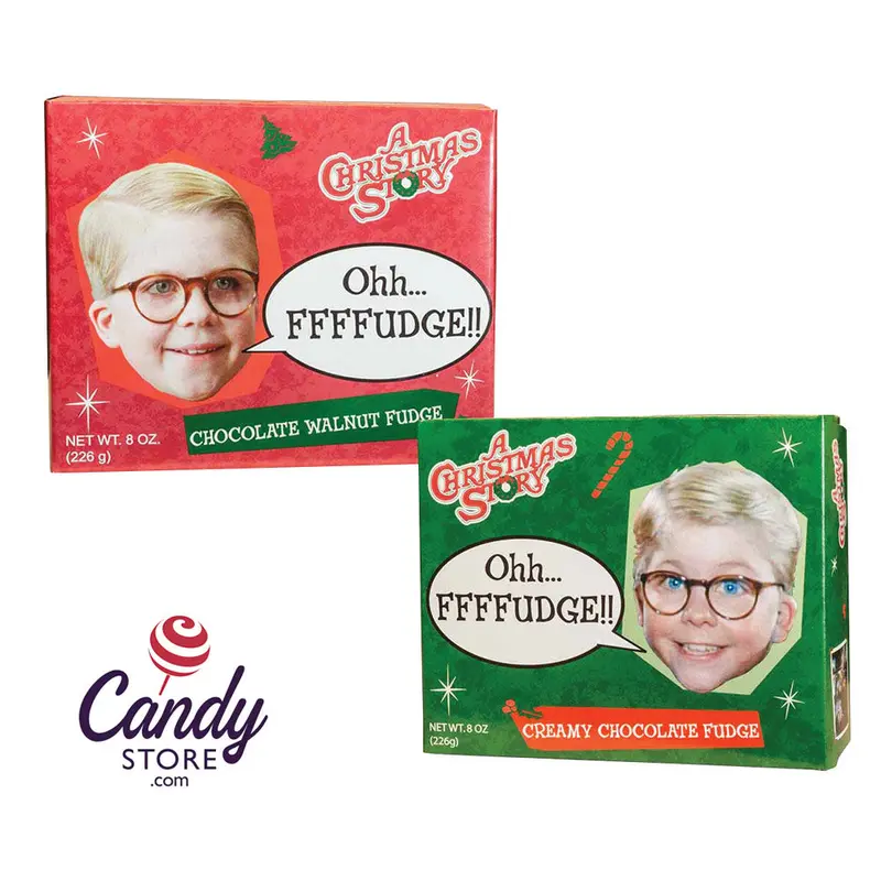 A Christmas Story Fudge Assorted 8oz Theater Boxes - 12ct
