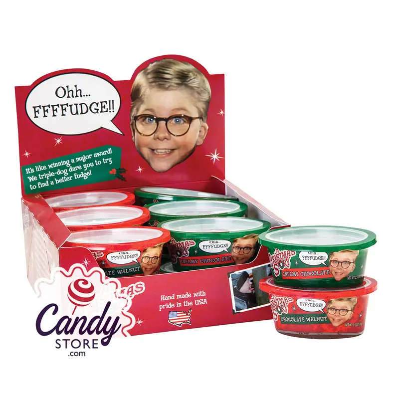 A Christmas Story Fudge Assorted Cups 2.5oz - 72ct