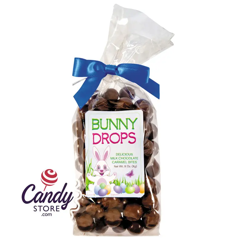 Amusemints Bunny Drops Milk Chocolate Caramel Duds 9.25oz Bags - 12ct