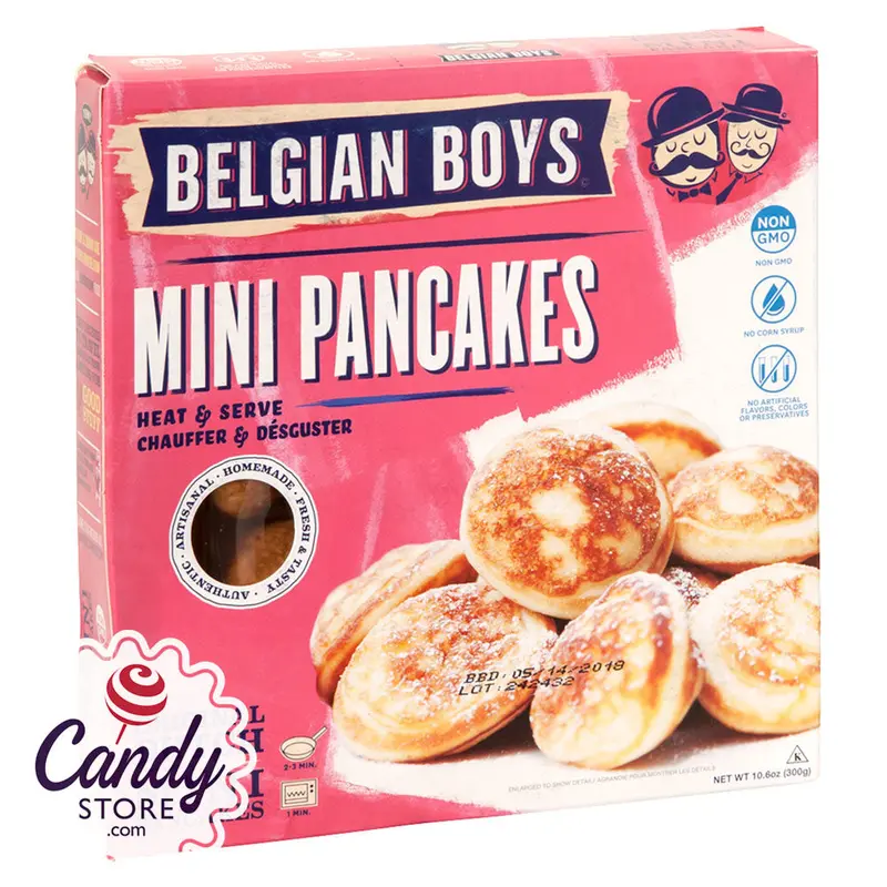 Belgian Boys All Natural Mini Pancakes 10.6oz - 12ct