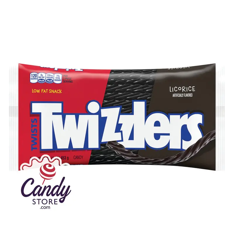 Twizzlers Twists Licorice 16oz - 12ct