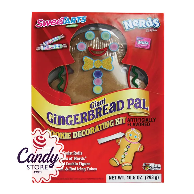 Wonka Giant Gingerbread Pal Cookie Decorating Kit 10.5oz - 12ct
