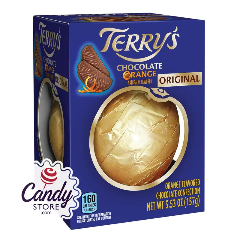 Terry's Orange Flavored Milk Chocolate 5.53oz - 12ct