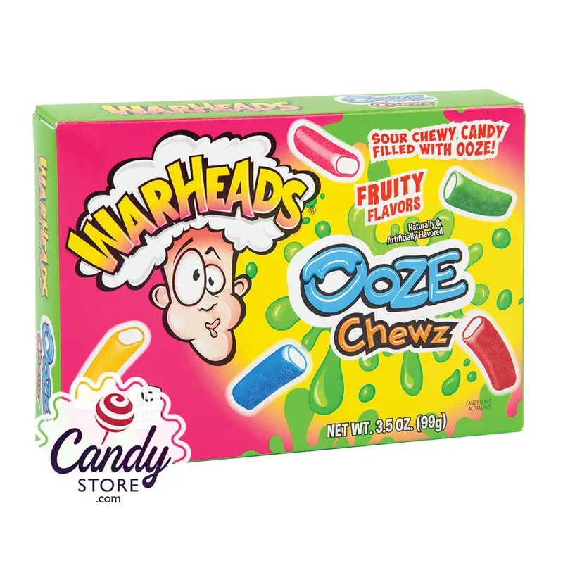 Warheads Ooze Chewz - 12ct Theater Boxes