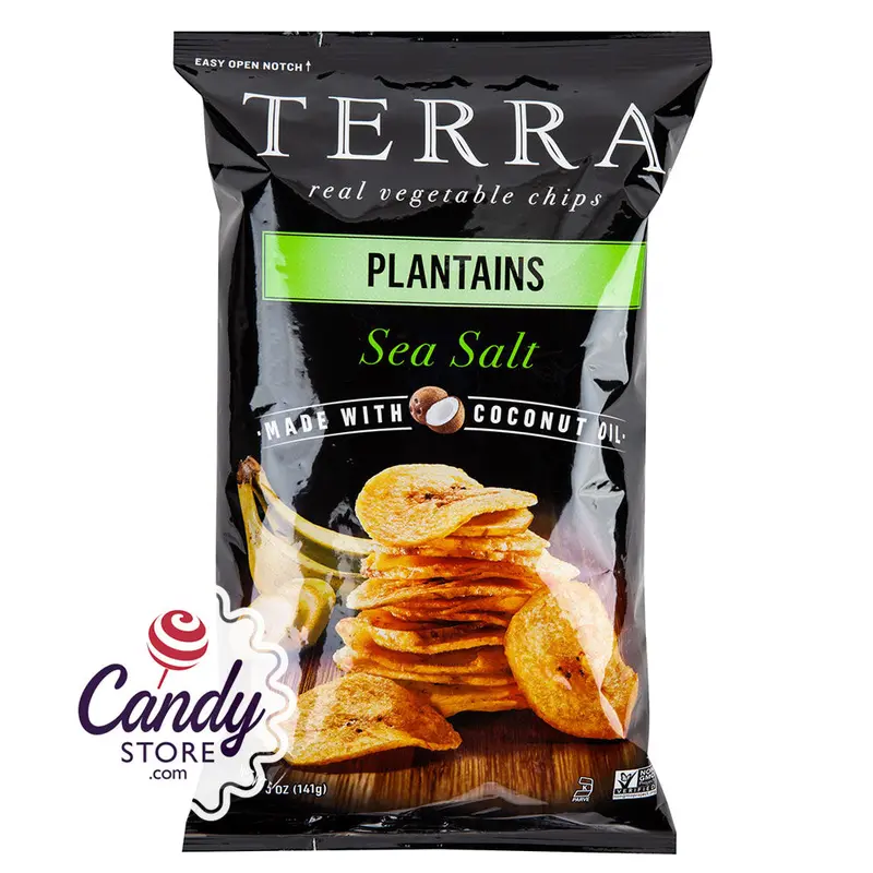 Terra Chips Plantain Chips With Sea Salt 6oz Bags - 12ct