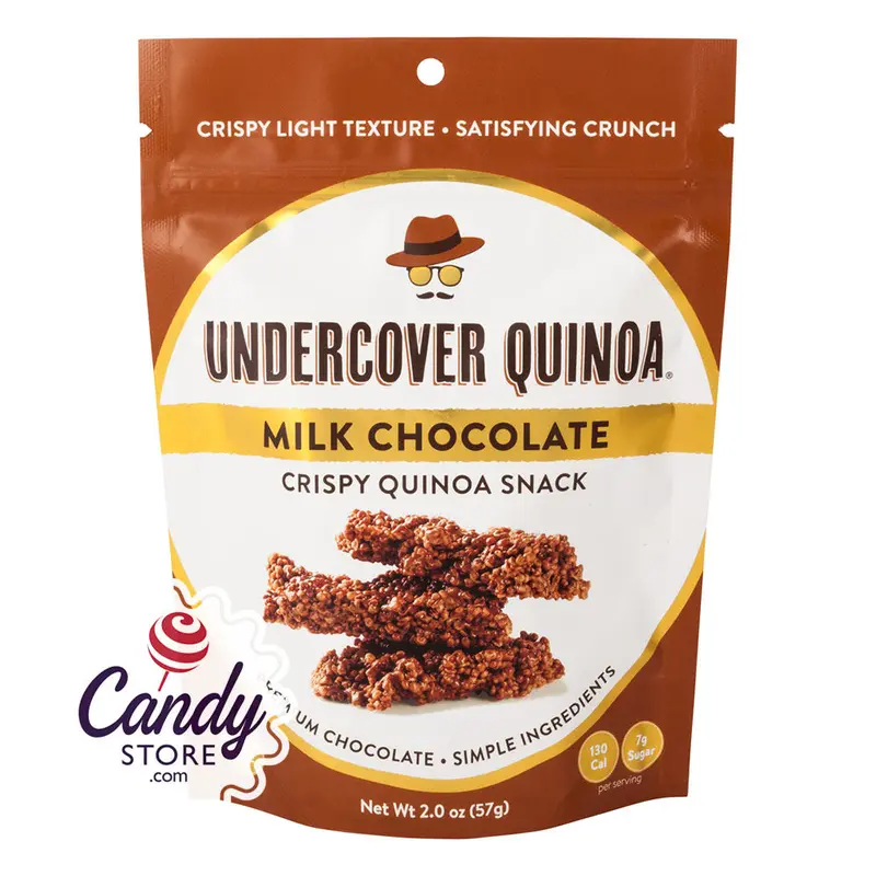 Undercover Quinoa Milk Chocolate 2oz Bags - 12ct