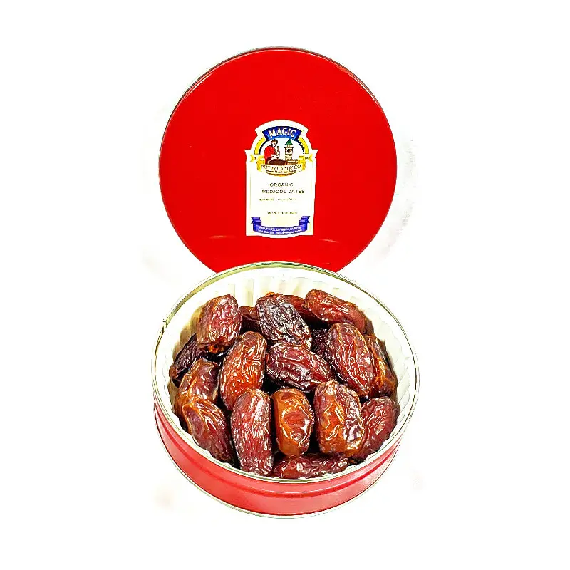 1 Lb Organic Jumbo Medjool Gift Tin