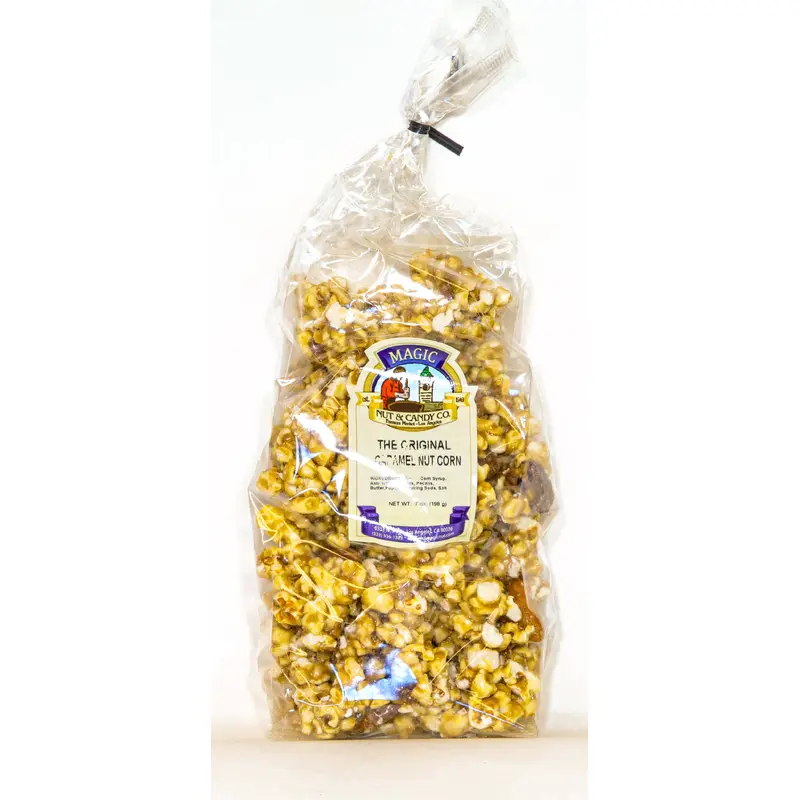 7 oz Bag - Caramel Nut Corn - 4 Pack