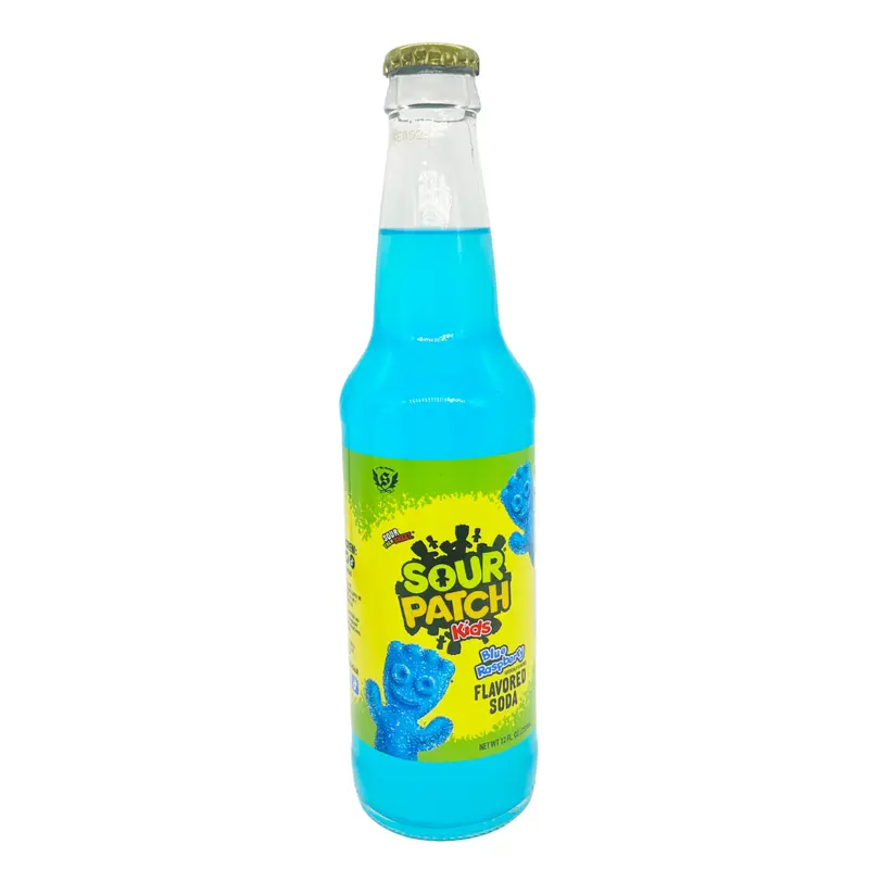 IT'SUGAR Sour Patch Kids Blue Raspberry Soda 12oz