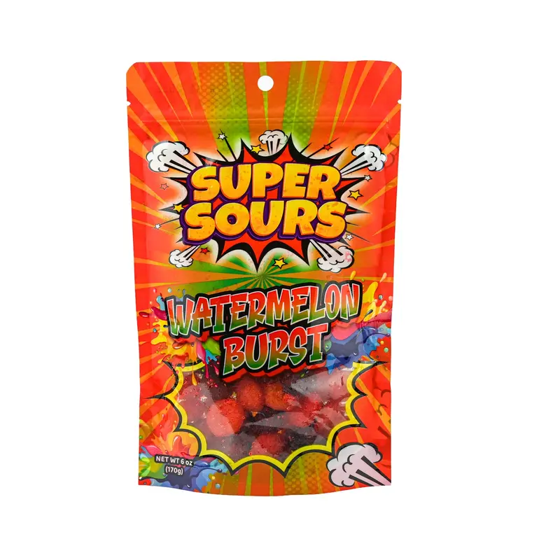 Super Sours Sour Watermelon Burst