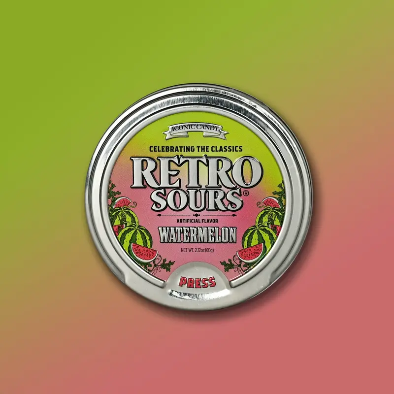 Retro Sours Watermelon
